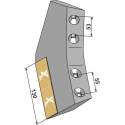 Soc - Carbure - gauche - Bigham Brothers - 681-004L