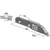 Pied de soc - droite - Kongskilde - 71000331573