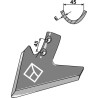 Soc triangulaire 260mm - Amazone / BBG - HC208