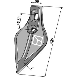 Soc triangulaire - Vogel u. Noot - PT465