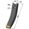 Pointe - Carbure - Farmet Duolent - 4007998