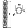 Renfort double spire Ø60