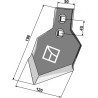 Soc de cultivateur Triodan 198mm