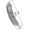 Soc de cultivateur MF 260mm - Kverneland - KK193570