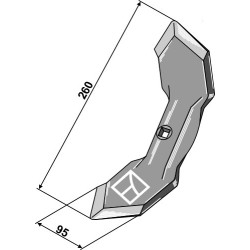 Soc de cultivateur Fraudge 260mm