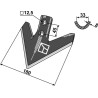 Soc triangulaire 180mm