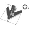 Soc triangulaire 260mm