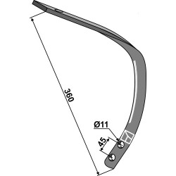 Partie inférieure 50x13