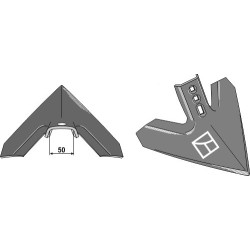 Soc triangulaire 300mm