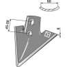Soc triangulaire 210mm - Kongskilde