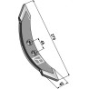 Soc de cultivateur 270mm - Maschio / Gaspardo - F20120014R