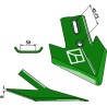 Soc triangulaire 180mm