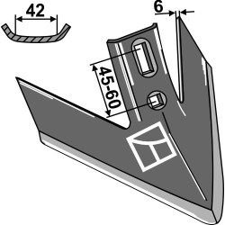 Soc Kverneland-Turbo 240mm - Kverneland