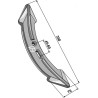 Soc de cultivateur 350mm
