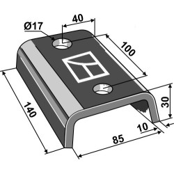 Plaque fe fixation