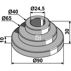 Plaque de support - Frost - 05102.200.04