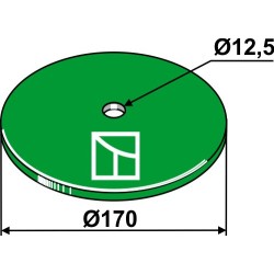 Ressorts à lame - Ø170 - Kverneland - 57067