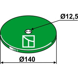 Ressorts à lame - Ø140 - Kverneland - 57067