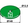 Ressorts à lame - Ø140 - Kverneland - 57067