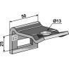 Bride de fixation pour dent 32x10