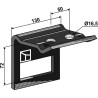 Bride de fixation pour dent 90x13