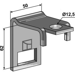 Bride de fixation pour dent 32x12 - Maschio / Gaspardo - F20120070R