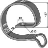 Renfort double spire