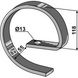 Ressort de renfort - Maschio / Gaspardo - F20120045R