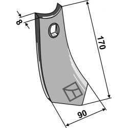 Soc 90mm - Marsk-Stig - 1010065