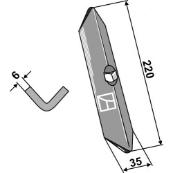 Soc droite - Kverneland - KW111099000