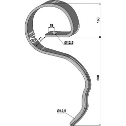 Dent élastique