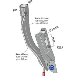 Adaptateur pour soc de semir - SERIE 600 - Bourgault