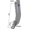 Tube de semoir - Bourgault