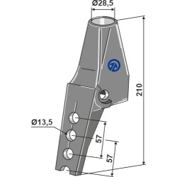 Bride de fixation - Bourgault