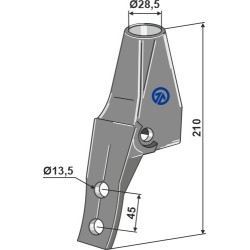 Bride de fixation - Bourgault