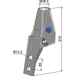 Bride de fixation - Bourgault