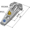 Adaptateur compl. - Serie 200 - Bourgault