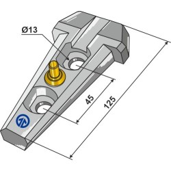 Adaptateur compl. - Serie 200 - Bourgault