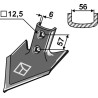 Soc triangulaire 150mm - John Deere