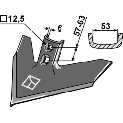 Soc triangulaire 305mm - Case IH - 1547107C1
