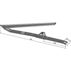 Releveur d´epis AS100 - John Deere - AZ15692