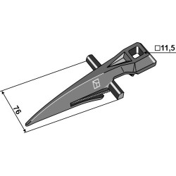 Doigt simple - Claas - 522182.1