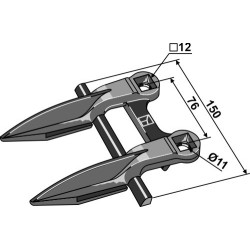 Doigt double - Claas - 626279.0