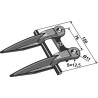Doigt double - Claas - 626295.1