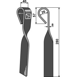 Couteau-fanes - Rumptstad - 007808