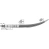 Dent de griffe 680mm - Agram