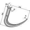 Dent de griffe 230mm
