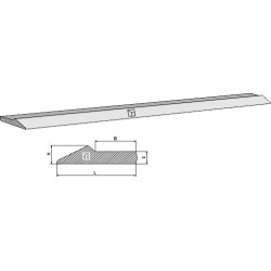 Lame d´usure HB500 - 101x46x6000