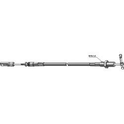 Câble téléflexible - 1600mm - Baas-Trima