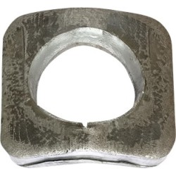 Plaque à souder courbée
